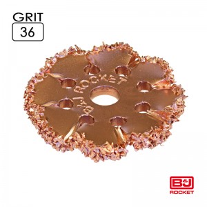 RFBOT AIRBOT Ø50x 7mm, AH 3/8", 132186 Grit 36 