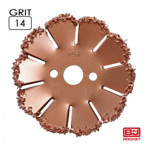 RFBOT AIRBOT Ø76x 10mm, AH 1/2", 132182 Grit 14 