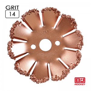 RFBOT AIRBOT Ø76x 13mm, AH 1/2", 132181 Grit 14 