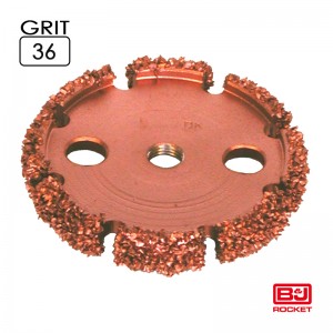 RFBOT Ø70x 10mm, AH 3/8"x24thread, 132069 Grit 36 