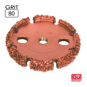 RFBOT Ø70x 10mm, AH 3/8"x24thread, 132069 Grit 80 