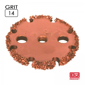 RFBOT Ø70x 6mm, AH 3/8"x24thread, 132066 Grit 14 