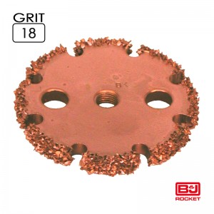 RFBOT Ø70x 6mm, AH 3/8"x24thread, 132066 Grit 18 