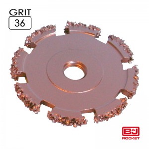 FFBOT Ø50x 3mm, AH 3/8"x24thread, 132057 Grit 36 