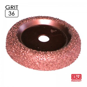 CW Ø65x 13mm, AH 3/8", 132002 Grit 36 