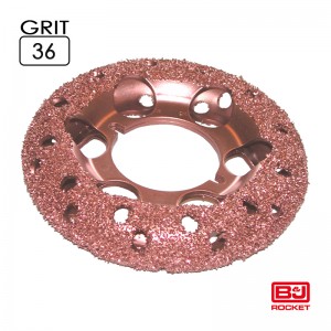 DW Ø150x 32mm, AH 60mm, 132034 Grit 36 