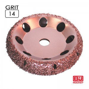DWM Ø130x 30mm, AH 18mm, 132035 Grit 14 