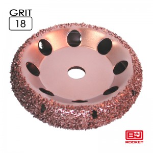 DWM Ø130x 30mm, AH 18mm, 132035 Grit 18 