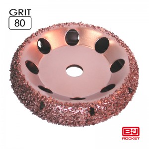 DWM Ø130x 30mm, AH 18mm, 132035 Grit 80 