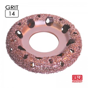 DW Ø125x 25mm, AH 50mm, 132033 Grit 14 