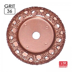 DW Ø108x 10mm, AH 14mm, 132036 Grit 36 