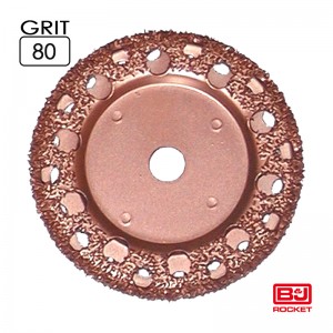 DW Ø108x 10mm, AH 14mm, 132036 Grit 80 