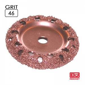 DW Ø102x 19mm, AH 14mm, 132032 Grit 46 