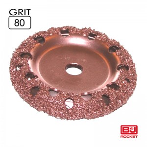DW Ø102x 19mm, AH 14mm, 132032 Grit 80 
