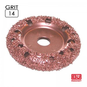 DW Ø76x 16mm, AH 14mm, 132031 Grit 14 