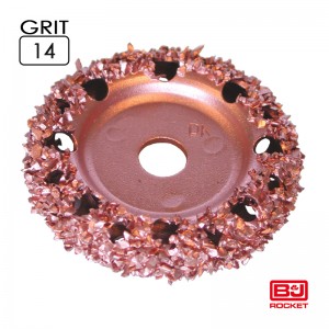 DW Ø50x 10mm, AH 3/8", 132030 Grit 14 