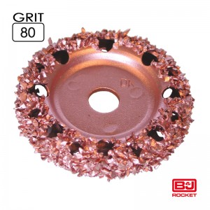 DW Ø50x 10mm, AH 3/8", 132030 Grit 80 