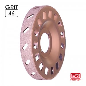 UW AIR Ø225x 38mm, AH 60mm, 132027 Grit 46 