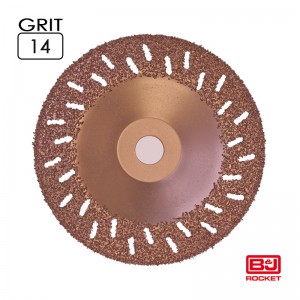 FD Ø175x 2mm, AH 22mm belüftet, 132117 Grit 14 