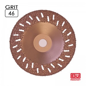 FD Ø175x 2mm, AH 22mm belüftet, 132117 Grit 46 