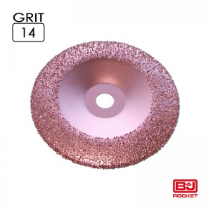 FD Ø125x 2mm, AH 22mm, 132110 Grit 14 