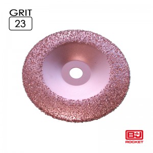 FD Ø125x 2mm, AH 22mm, 132110 Grit 23 