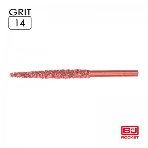 PR Ø6mm, 102mm, Pointed, Shaft 6mm, 132086 Grit 14P 