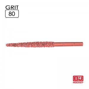 PR Ø6mm, 102mm, Pointed, Shaft 6mm, 132086 Grit 80P 