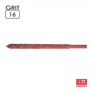 PR Ø8mm, 170mm, Shaft 8mm, 132087 Grit 16 
