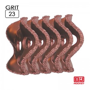 SW Set 5pcs; Ø110mm Star Wheel, AH 22mm, 132123 Grit 23 
